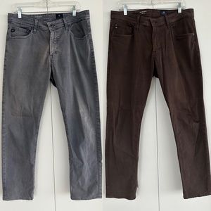 BUNDLE AG Pants/Jeans Gray and Brown